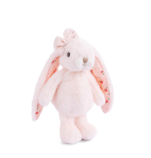 М'яка іграшка Bukowski | Зайчик Junior Kanina - Floral Pink - 20 см