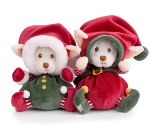 Серия мягких игрушек Bukowski | Мишки Ziggy Santa's Little Helper - 15 см