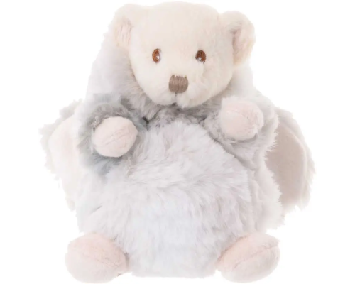М'яка іграшка Bukowski | Ведмедик Ziggy Winter Rabbit сірий - 15 см