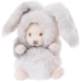 М'яка іграшка Bukowski | Ведмедик Ziggy Winter Rabbit сірий - 15 см