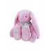 Плюшева іграшка Doudou | Кролик Fleurette Rabbit – рожевий – 50 см