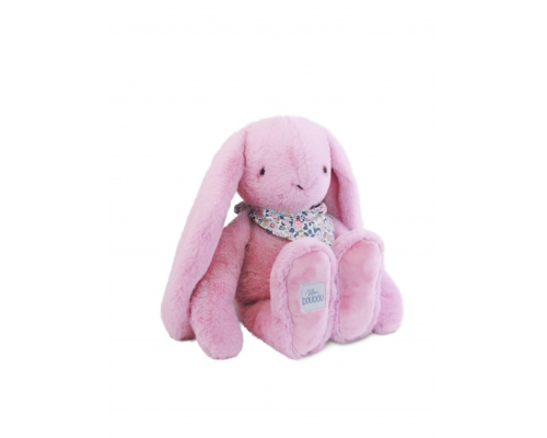 Плюшева іграшка Doudou | Кролик Fleurette Rabbit – рожевий – 50 см