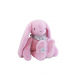 Плюшева іграшка Doudou | Кролик Fleurette Rabbit – рожевий – 50 см