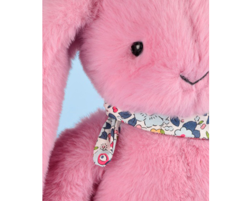 Плюшева іграшка Doudou | Кролик Fleurette Rabbit – рожевий – 35 см