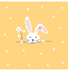 Салфетки PPD | «Привет, Пасха» - желтые - 33 x 33 см