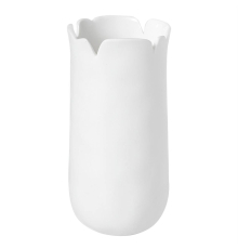 Ваза форфоровая Räder | Белая «Жизнь в расцвете. Лилия.» - Ø 7,8 - H 15,5 см