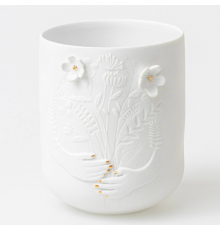 Подсвечник Räder | Белый «Букет цветов» - Ø 8 - H 10 см