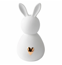 Фарфорова статуетка Räder | Білий кролик «Великий джентльмен» - 17*29*13,5 см