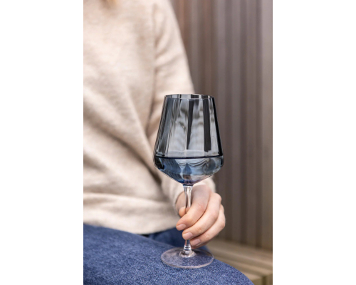 Келих для білого вина Specktrum | Meadow Stemware - Синій - 400 мл - H 21 см