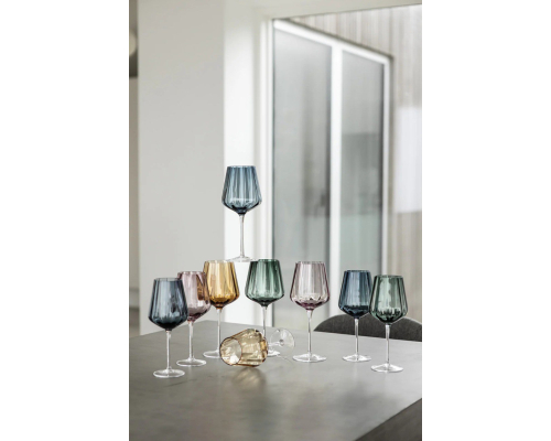 Келих для білого вина Specktrum | Meadow Stemware - Синій - 400 мл - H 21 см