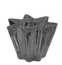 Подсвечник Kaheku | Raki глянцевый - Cерый - Ø 8 - H 6 см