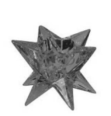 Подсвечник Kaheku | Tavis глянцевый - Cерый - Ø 9,5 - H 7 см