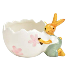 Піала з кроликом G.Wurm | Кераміка - 15x11x10 см