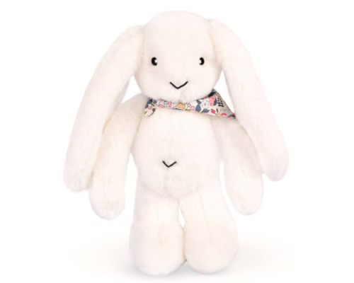 Плюшевая игрушка Doudou | Кролик Fleurette Rabbit - белый - 35 см