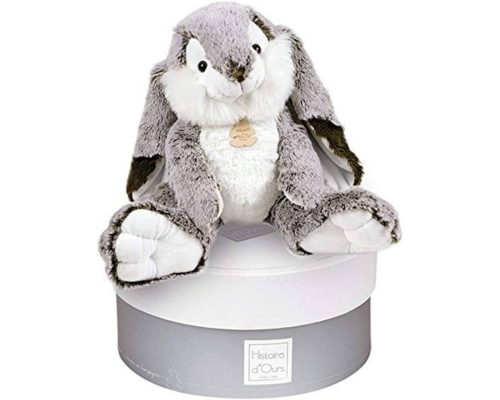 М'яка іграшка Doudou | Кролик Маріус у подарунковій коробці – 40 см