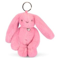 Брелок плюшевый Doudou | Зайчик - Розовый - 18 см