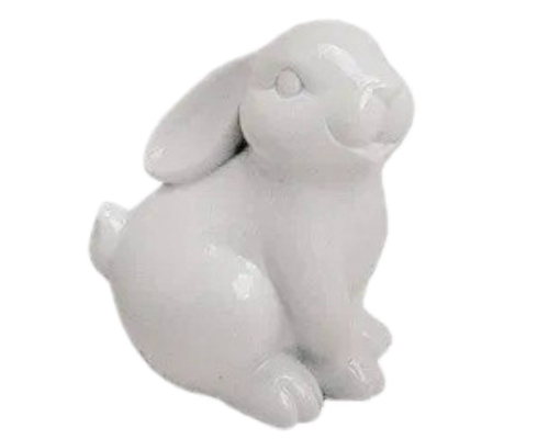 Фігурка G.Wurm | Кролик - Фарфор - Білий - 10 см
