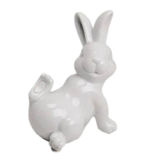 Фігурка G.Wurm | Кролик - Фарфор - Білий - 10 см
