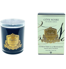 Аромасвеча Cote Noire | Персидский лайм / Persian Lime - Черная - Золото - 450 г
