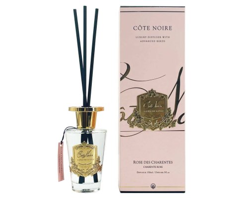 Аромадифузор Cote Noire | Шарантська троянда / Rose Des Charentes — Золото — 150 мл