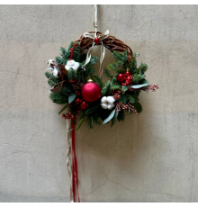 Рождественский веночек "Тепло Зимних Чудес"