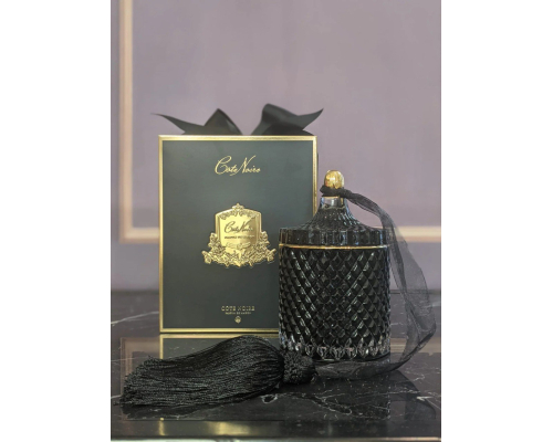 Аромасвеча Grand Black & Gold Art Deco Cote Noire | Королева ночи - 600 гр