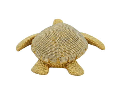 Статуетка Cor Mulder | Черепаха - Золото - 14 см