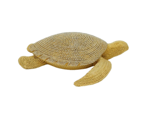 Статуетка Cor Mulder | Черепаха - Золото - 14 см