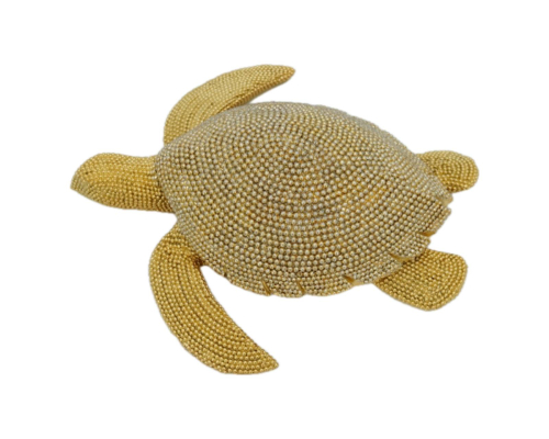 Статуетка Cor Mulder | Черепаха - Золото - 14 см