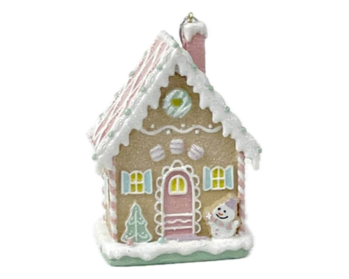 Прикраса Cor Mulder | Пряниковий будиночок - 9 см