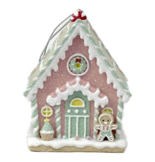 Прикраса Cor Mulder | Пряниковий будиночок - 9 см