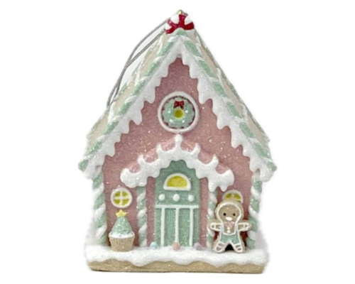 Прикраса Cor Mulder | Пряниковий будиночок - 9 см