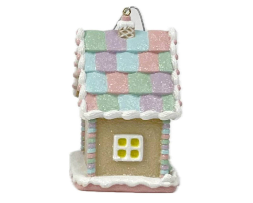 Прикраса Cor Mulder | Пряниковий будиночок - 9 см