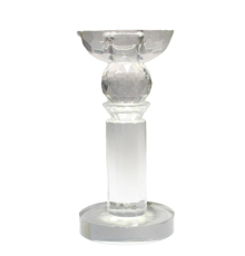 Свічник кришталевий Cor Mulder | Прозорий - 16 см