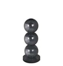 Подсвечник Kaheku | Vinesa - Дымчатый - Ø 10 - H 23,2 см