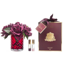 Аромадифузор Cote Noire | Червоні троянди - Червона ваза «Ялинка»