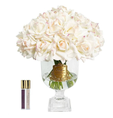 Аромадифузор Cote Noire | Розкішний букет з версальських троянд - Ніжно-рожевий - Золотий значок