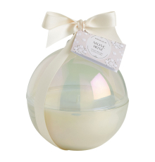 Праздничная ароматическая свеча Mathilde M | Жемчужный шар - Переливающийся мускус / Musc Irisé - 210 г