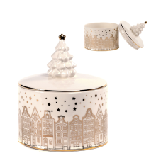 Шкатулка рождественская с елкой Goodwill | 19 см