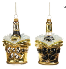 Ялинкова прикраса Goodwill | Шампанське у відрі - 13 см