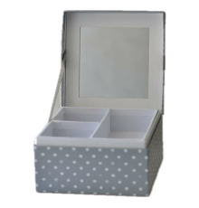 Шкатулка Mathilde M | Квадратная с зеркалом