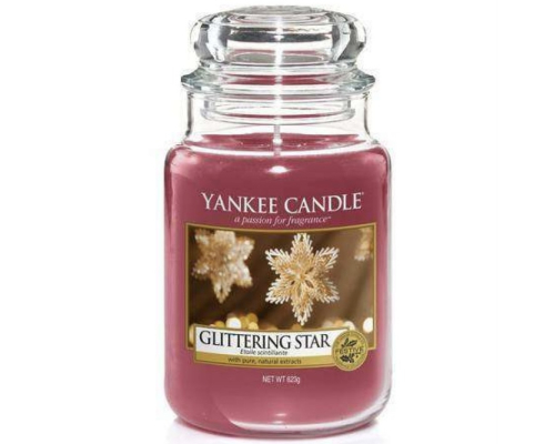 Aромасвічка Yankee Candle | Glittering Star - 623 г