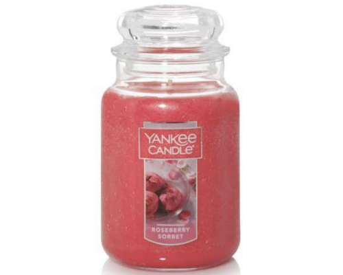 Aромасвічка Yankee Candle | Roseberry Sorbet - 623 г
