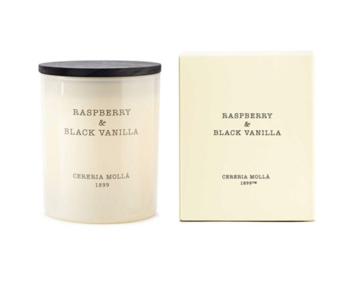 Аромасвеча Cereria Molla | Raspberry & Black Vanilla - 230 г