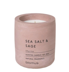 Аромасвеча Blomus Fraga - Withered Rose | Sea Salt & Sage - 24 ч/г