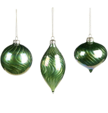 Ялинкова прикраса Goodwill | Куля зелена - 8 см