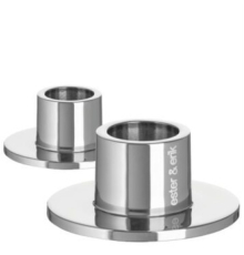 Подсвечник Ester & Erik - серебряный 