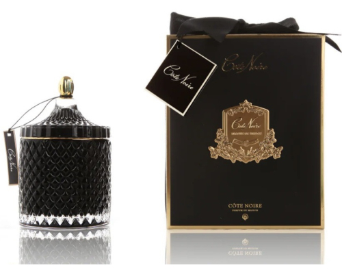 Аромасвеча Grand Black & Gold Art Deco Cote Noire | Королева ночи - 600 гр