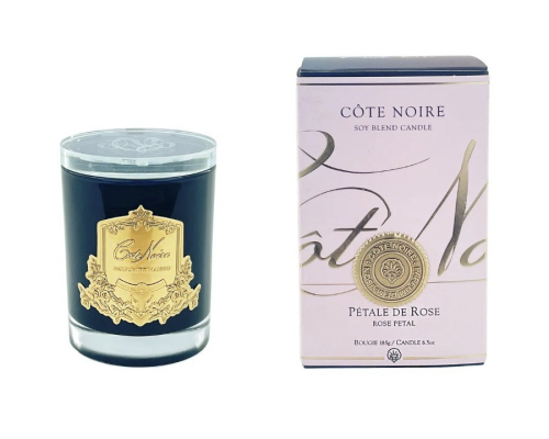 Аромасвеча Cote Noire | Rose Petal/Лепесток розы- Золото - 450 г