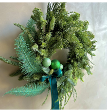 Новогодний веночек "Волшебный вечер"